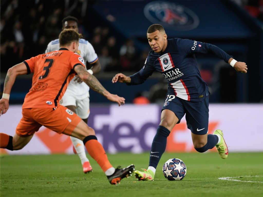 在足球比赛 在足球比赛